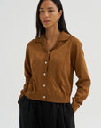 Long Sleeve Cardigan, Cigar