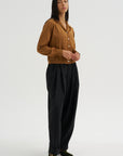 Long Sleeve Cardigan, Cigar