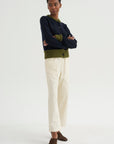 Wool Blend Cardigan, Eclipse