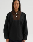 Poplin Shirt, Black