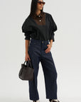 Poplin Shirt, Black