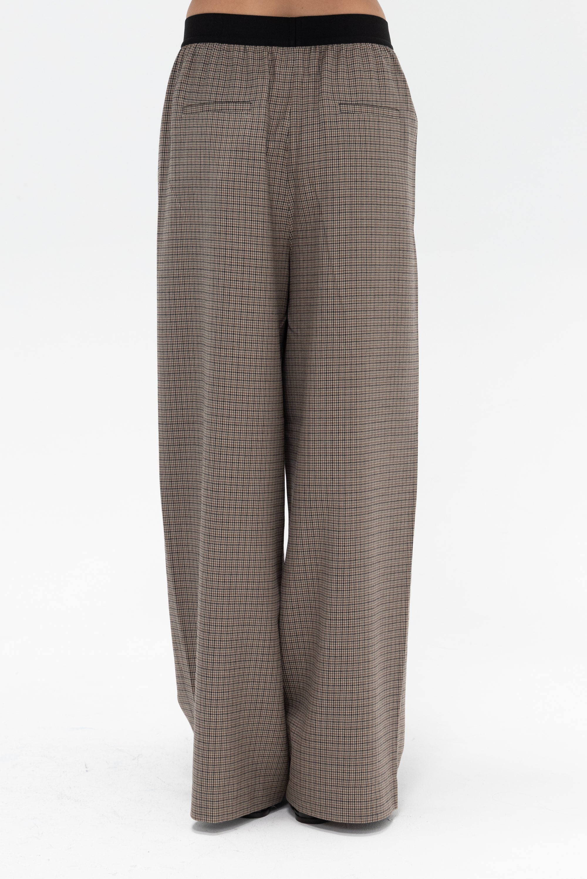 TIBI - Thomas Menswear Check, Tan Multi
