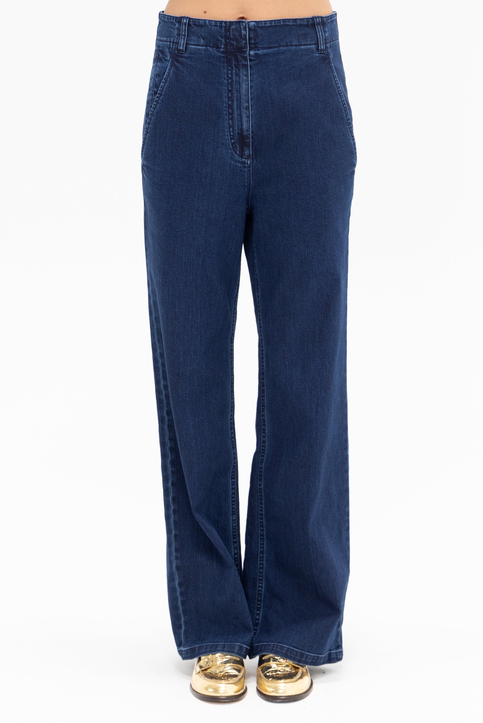 TIBI - Barry Classic Jean, Indigo