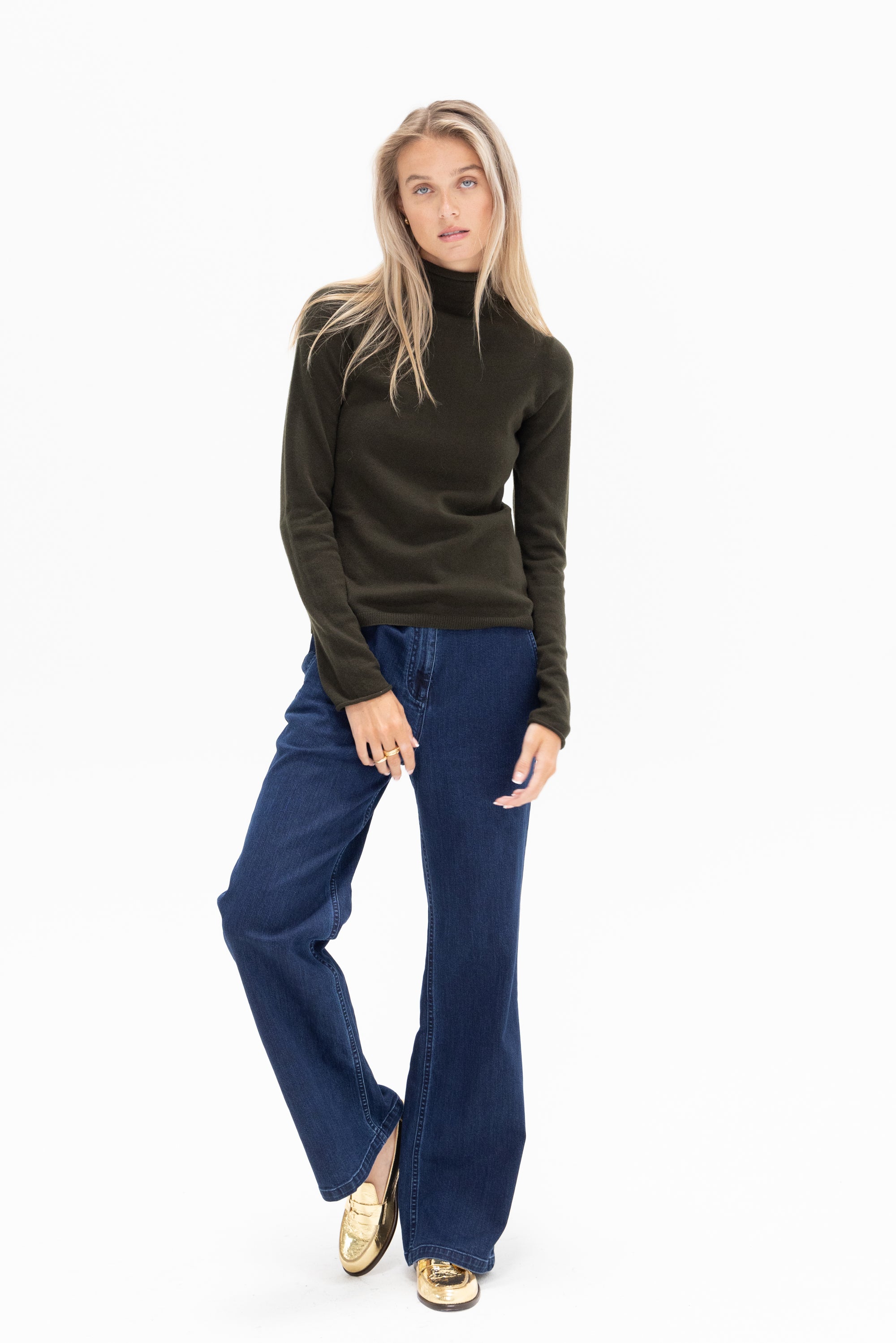 TIBI - Barry Classic Jean, Indigo
