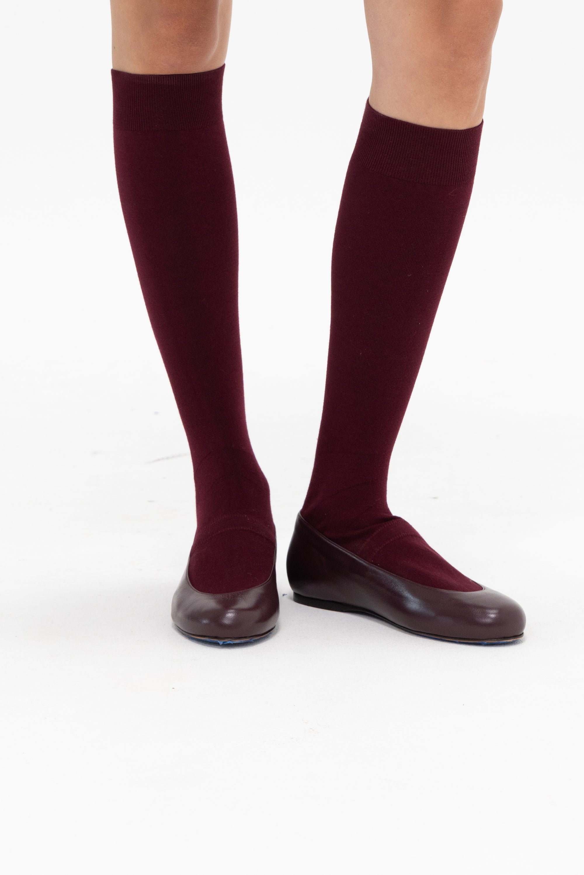 TIBI - Borg Tall, Burgundy