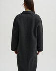 Single-Breasted Handmade Wool, Charcoal