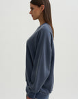 Oversized Sweatshirt, Vintage Blue