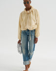 Shirred Anorak