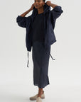 Shirred Anorak