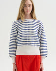 Naeva Sweater, Milk-Blue Faience