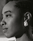 Maree Earrings, Pearl