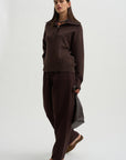 Mixtape Knit Sweater, Choco