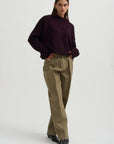 Avalanche Summer Knit Sweater, Rouge Noir