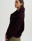Queen's Guard Scarf Knit, Rouge Noir