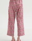 Kick Pleat Exclusive - Life Is A Beach Pant, Pink Explosion
