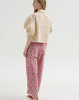 Kick Pleat Exclusive - Life Is A Beach Pant, Pink Explosion