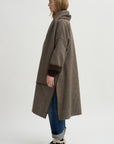 Coat, Dusty Brown