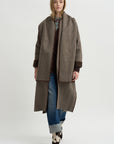 Coat, Dusty Brown