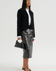 Cropped Jacket, Jet Black