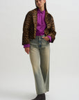 Panther Goat Skin Jacket, Feline