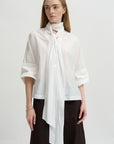 Taffeta Shirt, White