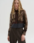 Foulard Scribbles Shirt, Myrrh