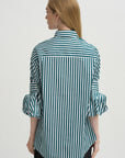 Mens Stripe Shirt, Juniper