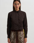 Bib Shirt, Espresso