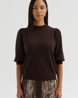 Light Cashmere Pullover, Chocolate