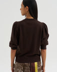 Light Cashmere Pullover, Chocolate