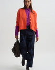 Cardigan, Glowing Orange