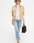 Stripe Button-Down Shirt, Dawn
