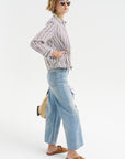 Fancy Stripe Shirt, Baltic Blue