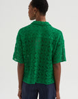 Guipure Lace Shirt, Shamrock