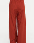 Poplin Pants, Red Earth