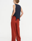 Poplin Pants, Red Earth