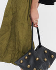 Origami Bag, Black Stud