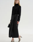 Pleated Skirt, Anthracite