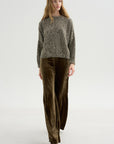 Velvet Trouser, Tortora