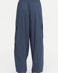 Embroidered Trouser, Blue