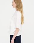 Recycled Jersey Oversize T-Shirt, White