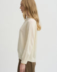Crewneck Pullover Airy Merino, Ivory
