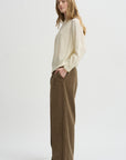 Crewneck Pullover Airy Merino, Ivory