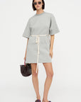 Sweatshirt Dress, Granite