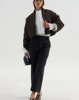 Long Sleeve Shirt, Black Stripe