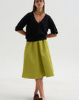 A-Line Skirt, Citron