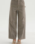 Check Trousers, Black & Cream