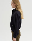 Bomber Jacket, Blue-Black