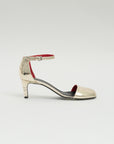 Heel Sandal, Silver