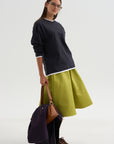 Long Sleeve T-Shirt, Blu-Black